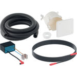Juego de instalación Geberit. Fuente de alimentación para sistema de descarga inodoros accionamiento descarga electrónico, 12 V